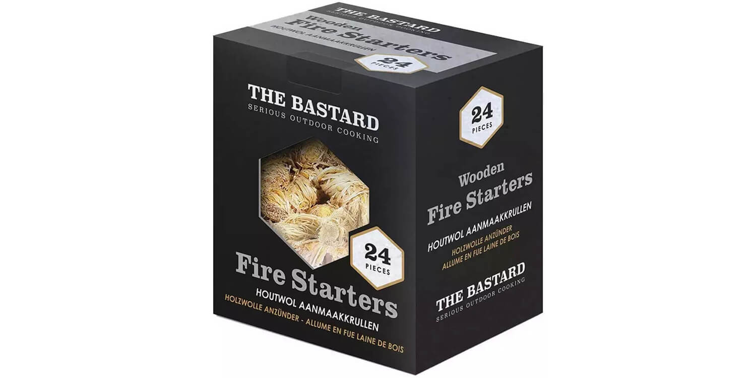 The Bastard Wooden Fire Starters 24st 350gr