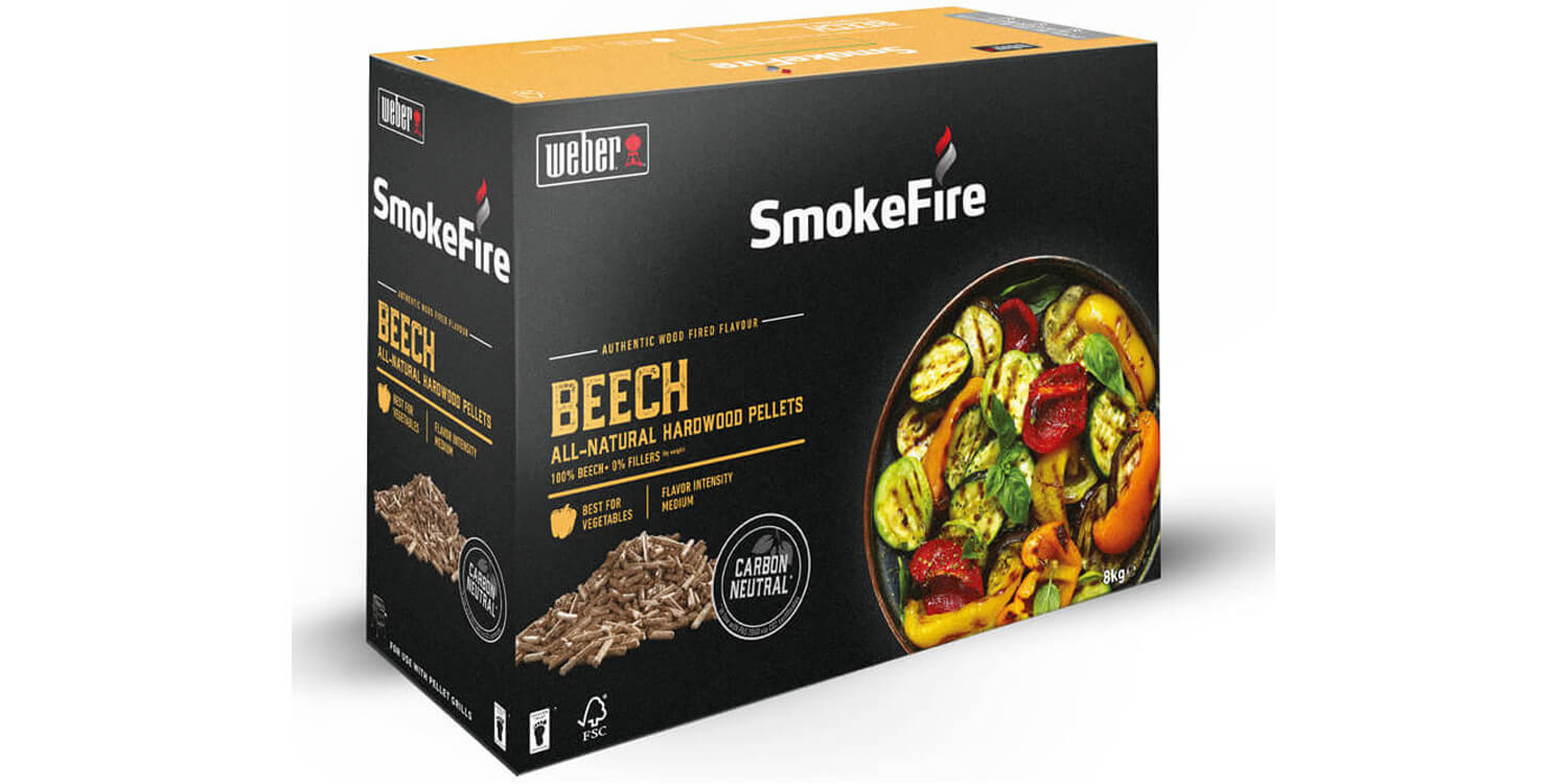 Weber Natuurlijke hardhout pellets Beech